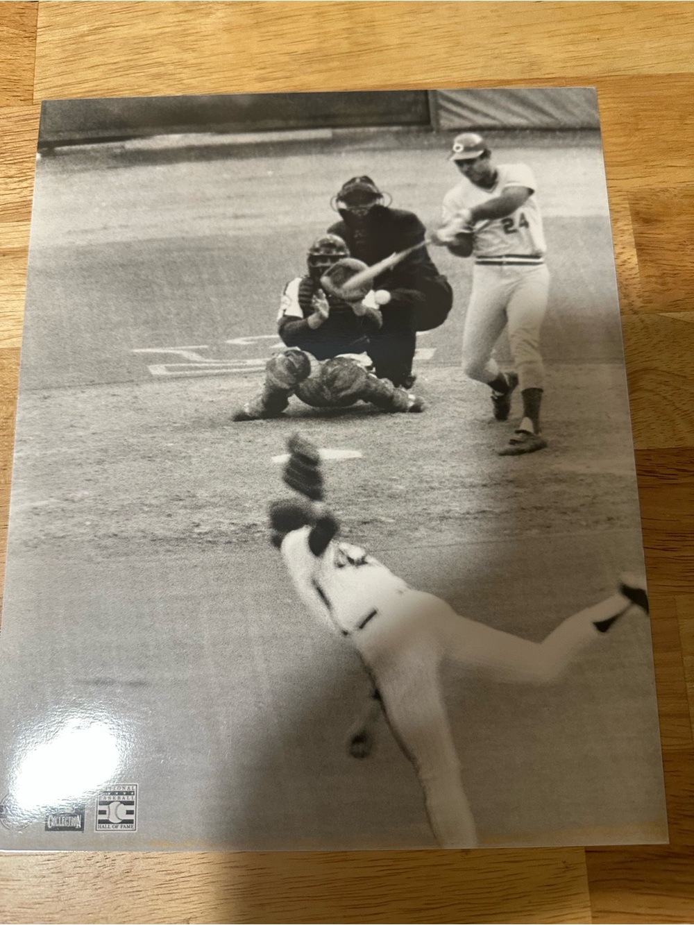 Tony Perez 8x10 reds Black & White Baseball Action Photo Print -